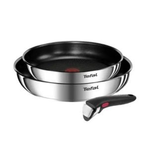 [롯데백화점] 테팔 매직핸즈 인덕션 2X 스테인리스 스틸 뉴 이모션 트라이미 3종 세트 LE1221401015