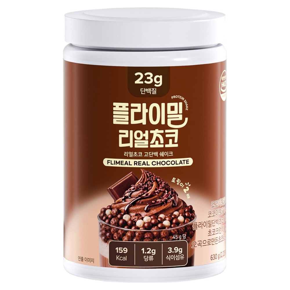 스포츠바이오텍 플라이밀 리얼초코, 630g, 1개