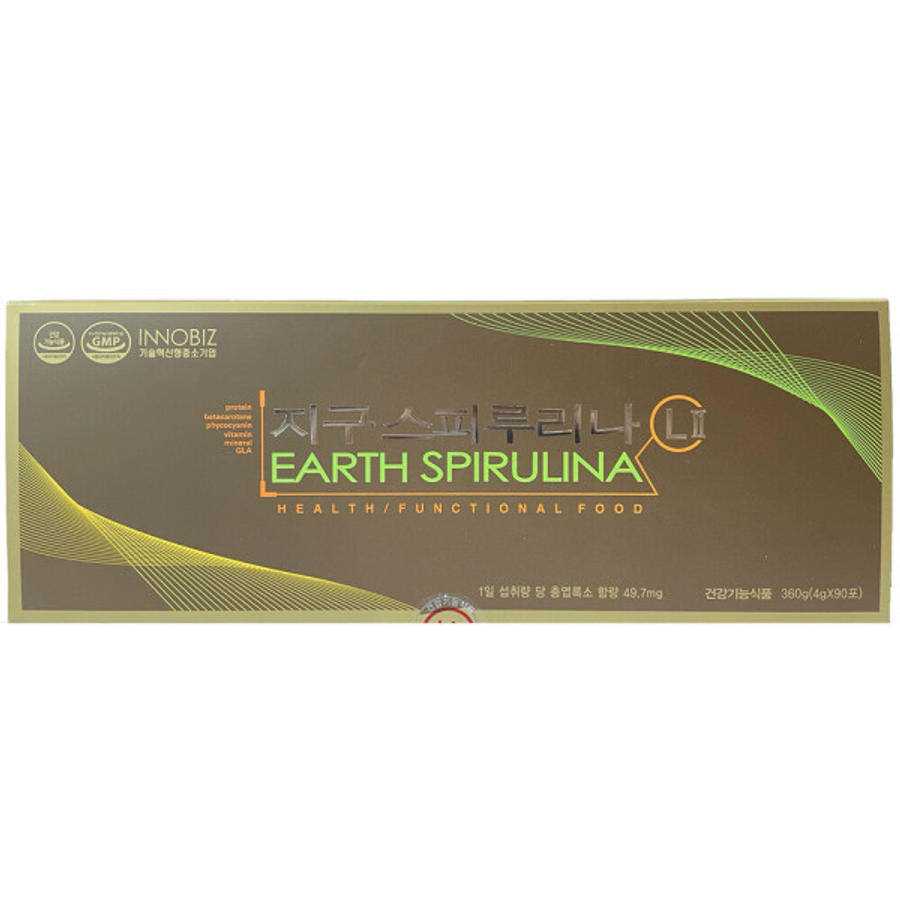 DIC 지구 스피루리나 LⅡ스틱 4g x 90포 / <b>간편한 스피루리나</b> 카르니틴 함유_HW