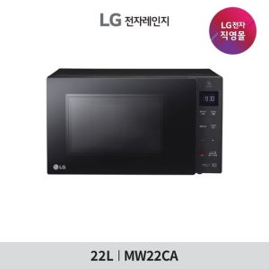 LG 전자레인지 22리터 블랙 MW22CA
