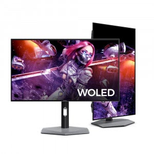 알파스캔 에이건 AGP327UZD 게이밍 4K UHD 듀얼모드 480 USB-C HDR 400 Ai 멀티스탠드 무결점