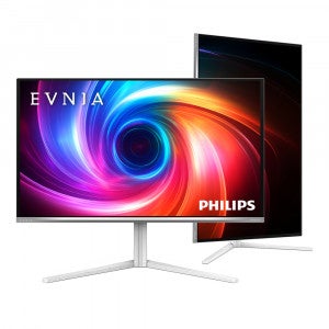 필립스 에브니아 27M2N6501L QHD OLED 240 지싱크 HDR 멀티스탠드 게이밍 화이트 무결점
