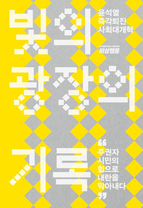 빛의 광장의 기록 : 윤석열 즉각퇴진 사회대개혁 