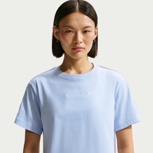 나이키 스포츠웨어 클래식 여성 루즈 크롭 티셔츠 IR7870-407