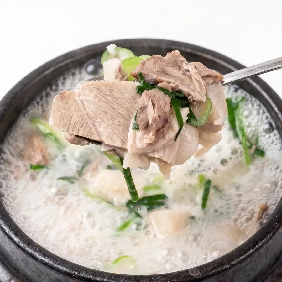 한돈 돼지국밥 600g * 4팩 머릿고기,다대기증정 (14,980원) (무료)