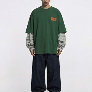 [바운더리] BOUNDARY PASSAGE SEONGSU SHORT SLEEVE TEE-SHIRTS GN_B261MSM201 B261MSM201_GN