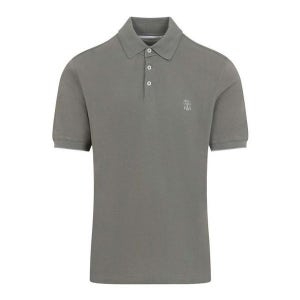 브루넬로 쿠치넬리 배송 25FW  피케 폴로 셔츠 ME8548788CNX37 Light Brown