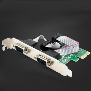 상생유통 Coms 시리얼 카드PCI E press 2포트 RS232 DB9 멀티 (11011013)