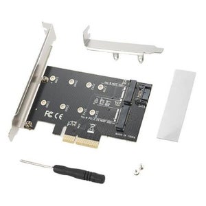 상생유통 Coms PCI E press 변환 어댑터 NGFF SSD to PCI E KEY B M SATA 변환 카드 M.2 SATA (11201429)