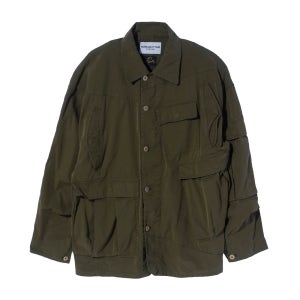 니들스 X 노마리듬 텍스타일 리빌드 커버올 자켓 올리브 N41-NN01_OL