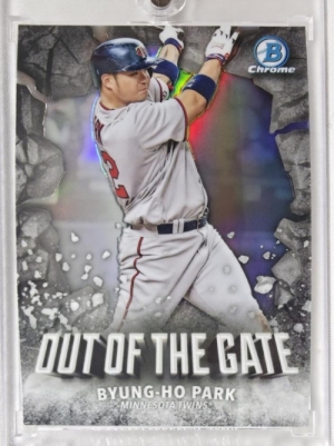 2016 BOWMAN CHROME 바우먼 크롬 박병호 루키 MLB 메이저리그 야구 카드 ★
