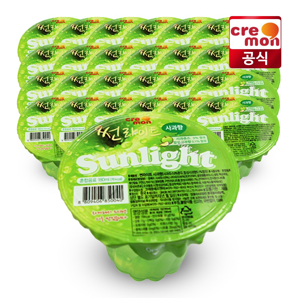 썬라이트 젤리푸딩 사과향
