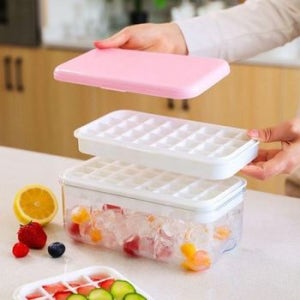 얼음 트레이 아이스큐브 케이스 보관휴 케이스