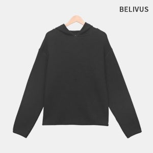 빌리버스 남성 니트티 데일리 와플긴팔 루즈핏 후드 긴팔티셔츠 BAUD002