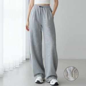와이드 트레이닝바지 밴딩 루즈핏