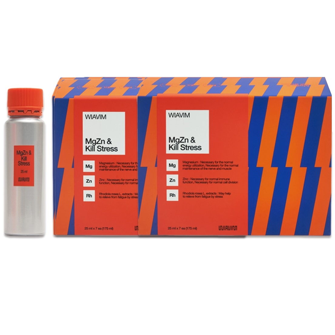 위아바임 마그아연 앤 킬 스트레스 25ml x 7개입, 1개