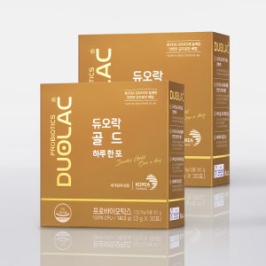 듀오락 골드 하루 한 포 (30일분) 2개