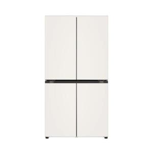 [롯데백화점] LG전자 디오스 오브제컬렉션 매직스페이스 4도어 냉장고 T875MEE111.CKOR [870L,베이지] LE1219760048