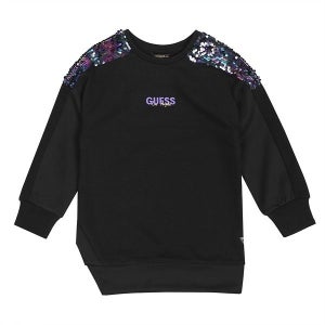 [롯데백화점] 게스 키즈 어깨 스팽글 롱 티  G06KAT080 LE1220043199