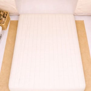 캠핑 에어매트커버 아이보리 5~20cm 두께조절