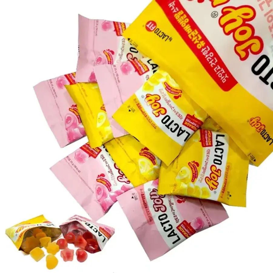 종근당 락토조이 구미젤리 25g X 15봉 유산균젤리 망고 복숭아맛