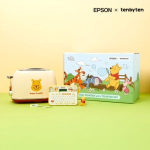 Epson X tenbyten  라벨프린터 X 토스터기 패키지
