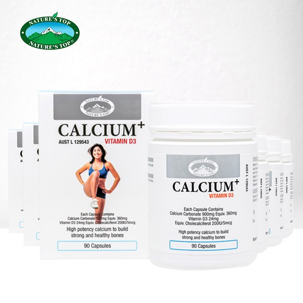 네이쳐스탑 칼슘 플러스 비타민D3 90캡슐, 1개