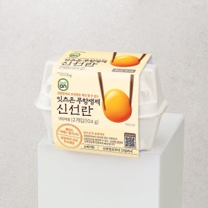 한국야쿠르트 잇츠온 무항생제 신선란 2구