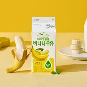 한국야쿠르트 내추럴플랜 바나나우유