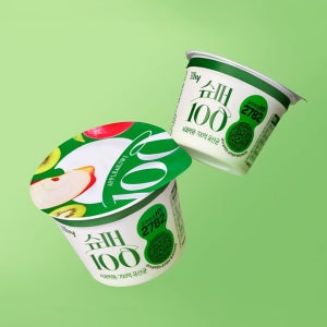 한국야쿠르트 슈퍼100 사과키위