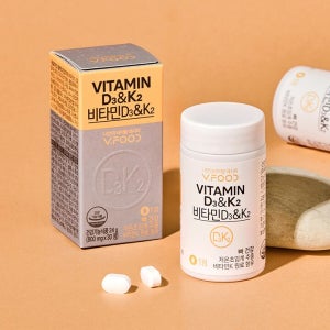 한국야쿠르트 브이푸드 비타민D3&K2