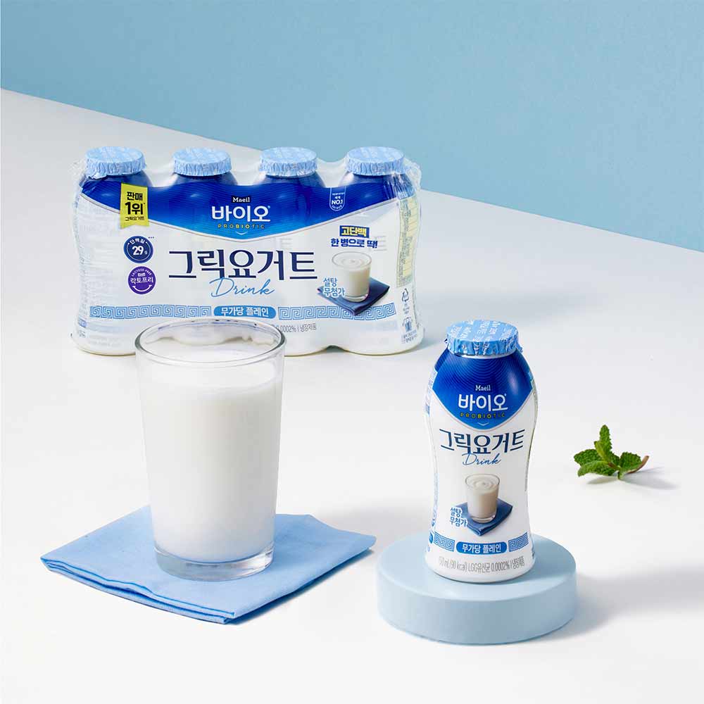 매일바이오 그릭요거트 드링크 무가당 플레인