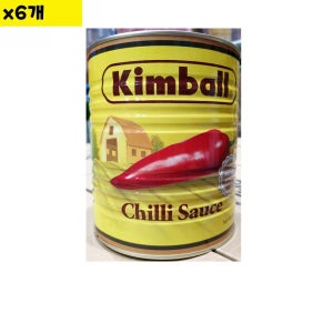 식자재 식재료 도매 칠리소스(킴볼 3.3Kg) x6개 대용량소스 스리라차칠리소스 액상소스