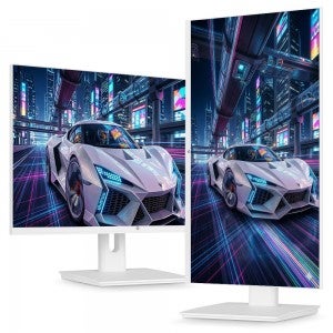 래안텍 Arkcell 27QAF80CE EVO 화이트 IPS QHD 200 멀티스탠드 무결점
