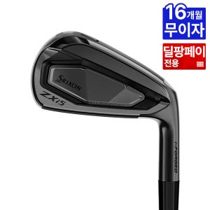 [무이자16개월] 던롭 스릭슨 ZXi5 블랙 크롬 7i 남성 아이언세트 (4-PW)