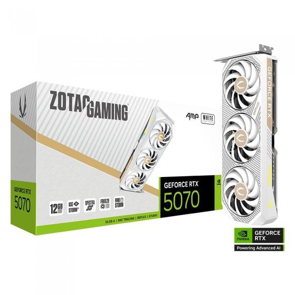 조텍 GAMING 지포스 RTX 5070 AMP White D7 12GB 조텍코리아