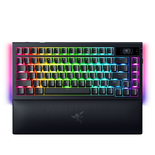 RAZER Razer BlackWidow V4 Pro 75% US 블랙, 녹축 대표 이미지