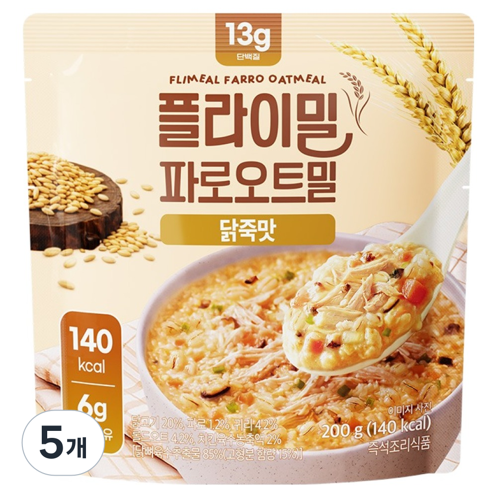 파로오트밀 닭죽맛 제품 이미지