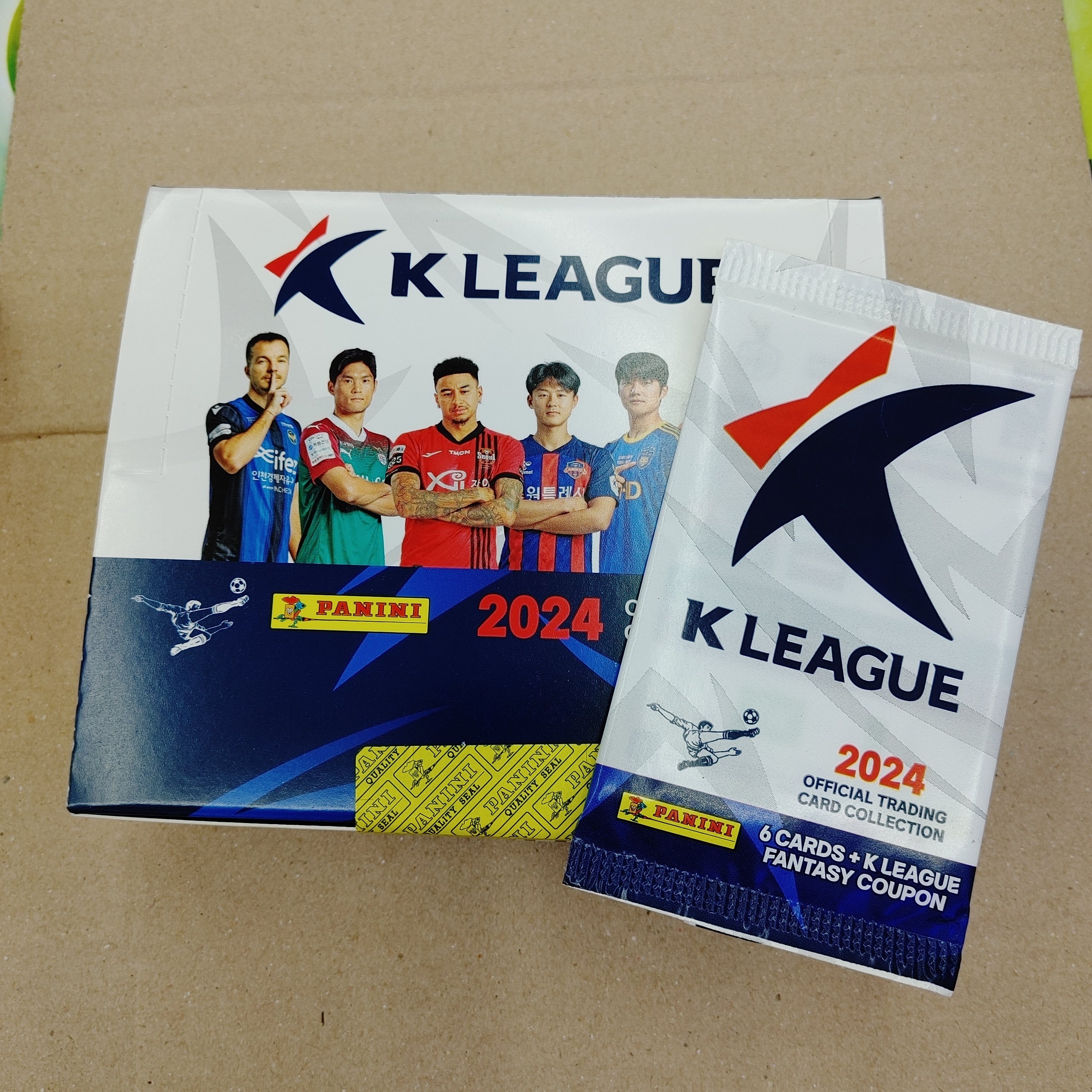 2024 파니니 K리그 축구 카드 5팩 랜덤