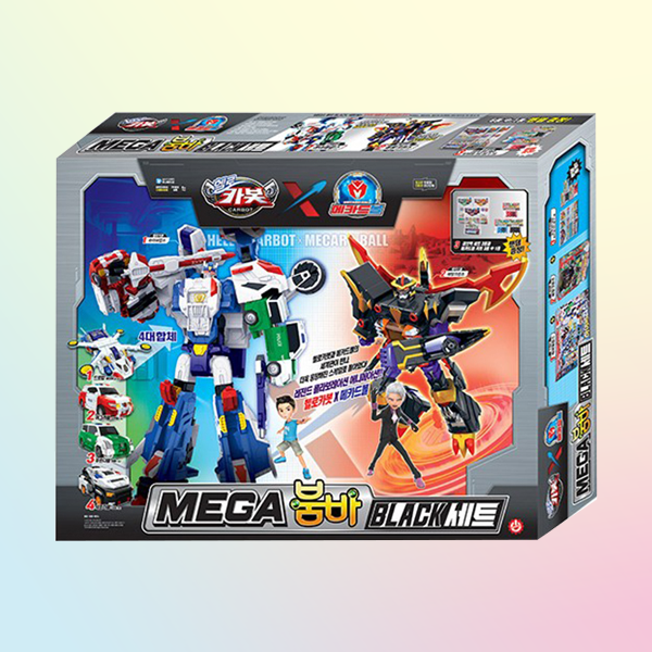 헬로카봇 <b>x</b> 메카드볼 <b>메가</b>붐바 세트 변신로봇 장난감 세트 1개