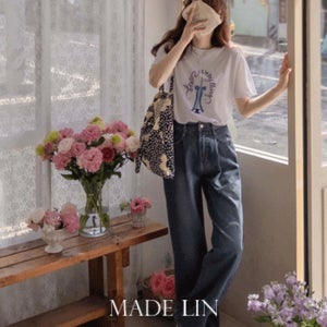 [반값세일 50%]MADE LIN로시아드 시즌핀탁 와이드핏 데일리 팬츠[size:S,M,L,XL]