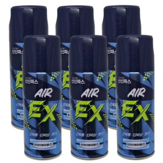 <b>신신제약</b> <b>신신제약</b> 스프레이 에어파스 EX 200ml 6개 뿌리는 파프 손목 <b>무릎</b> 관절 통증