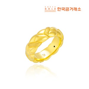 한국금거래소 24K 로프 볼륨 반지