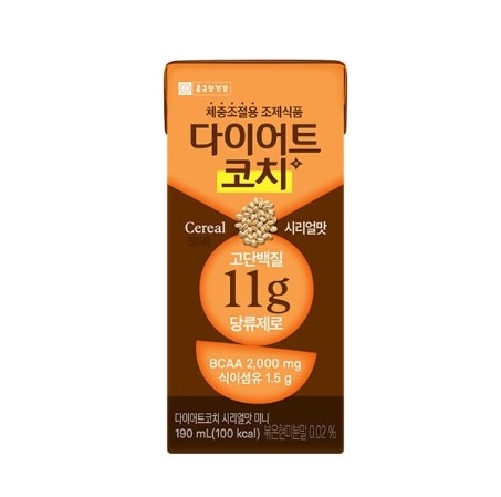 종근당건강 다이어트 코치 시리얼
