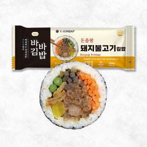 [올곧] 바바 돼지불고기 김밥 5줄 기획구성 (240g x 5개)