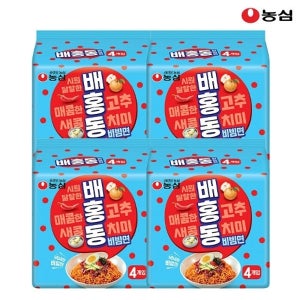농심 배홍동 비빔면 137g x 16봉