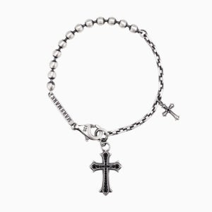 마르스마크 Stellar Cross Mixed Chain Bracelet S