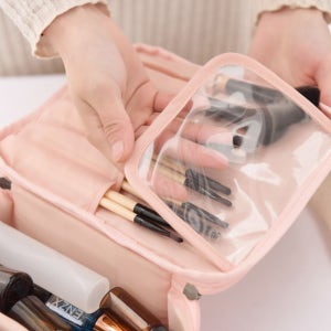 여행용 캠핑용 화장품 수납 케이스 메이크업 파우치 대용량파우치 세면파우치 파우치세트
