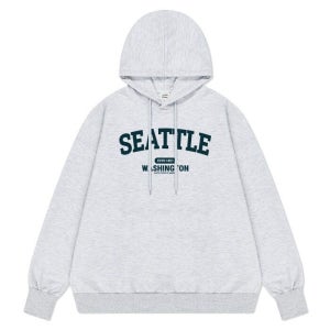 [A.I.P] 시애틀 워싱턴 클린 오버핏 남녀공용 후드티(5color)