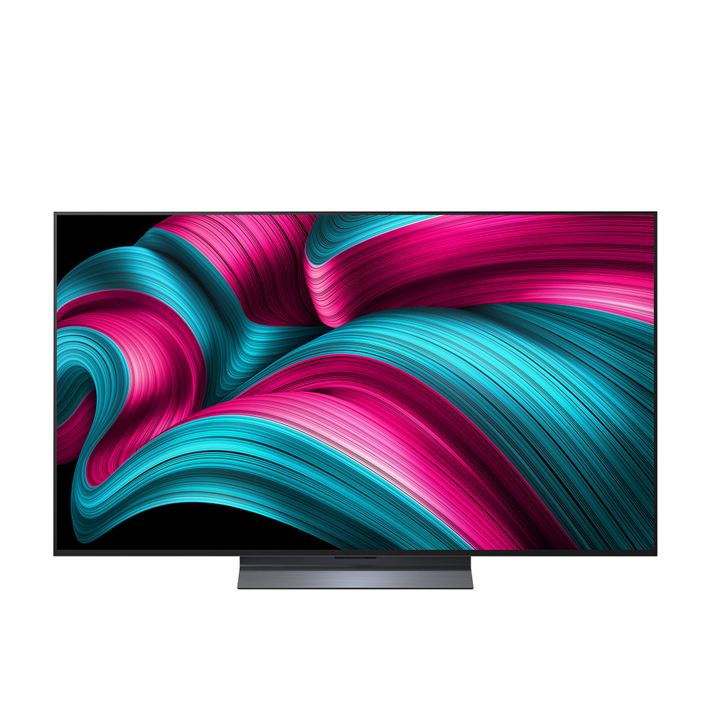 LG전자 2025 올레드 evo 4K 138cm(55인치) (OLED55C5ENA), 스탠드 대표 이미지